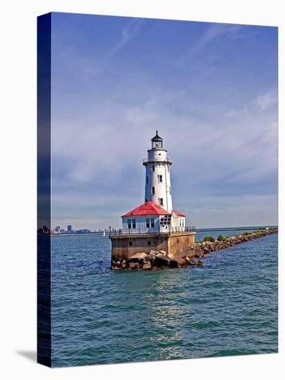 Chicago Skyline from the Water, Illinois, USA-Joe Restuccia III-Premier Image Canvas