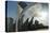 Chicago Skyline Reflected by the Bean-Patrick J. Warneka-Premier Image Canvas