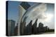 Chicago Skyline Reflected by the Bean-Patrick J. Warneka-Premier Image Canvas