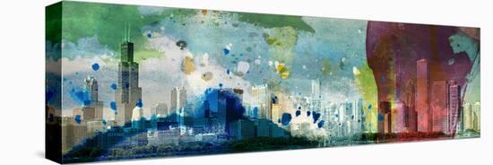 Chicago Skyline-Sisa Jasper-Premier Image Canvas