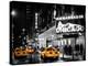 Chicago the Musical - Yellow Cabs in front of the Ambassador Theatre in Times Square by Night-Philippe Hugonnard-Premier Image Canvas