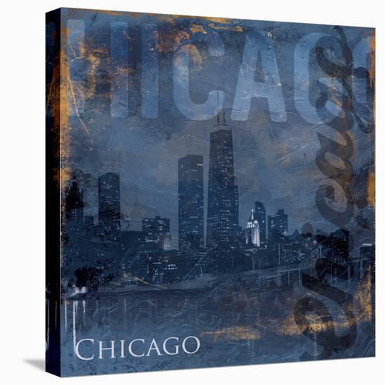 Chicago-Jace Grey-Stretched Canvas