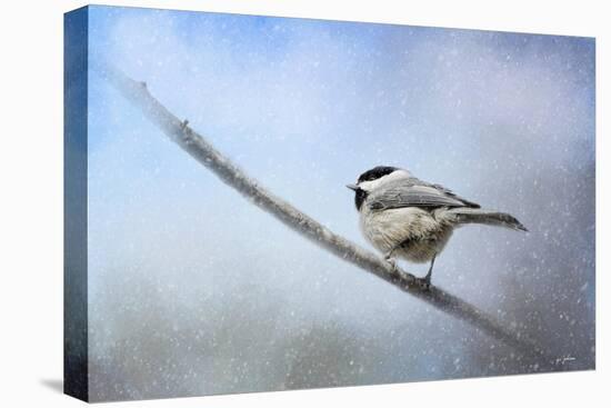 Chickadee in the Snow-Jai Johnson-Premier Image Canvas