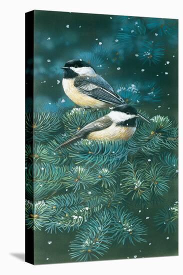 Chickadees-William Vanderdasson-Premier Image Canvas