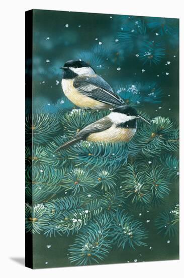 Chickadees-William Vanderdasson-Premier Image Canvas