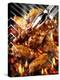 Chicken Wings on Barbecue Rack-Paul Williams-Premier Image Canvas