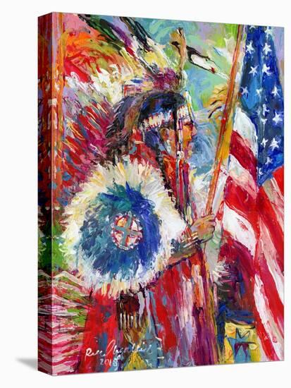 Chief Doug-Richard Wallich-Stretched Canvas