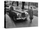 Chief of Protocol Wiley T. Buchanan Jr. Walking by a Bentley-Ed Clark-Premier Image Canvas