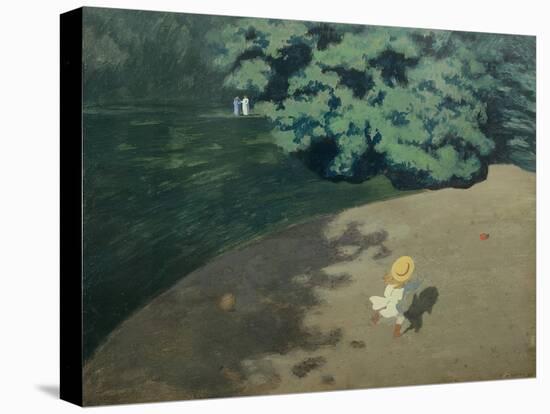 Child Playing with a Ball, 1899-Félix Vallotton-Premier Image Canvas