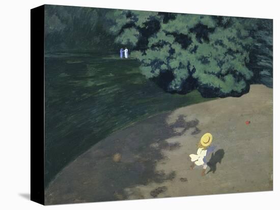 Child Playing with the Ball (Corner of the Park-Félix Vallotton-Premier Image Canvas