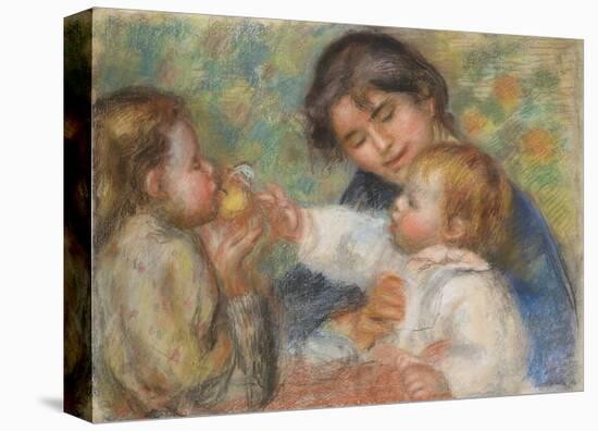Child With An Apple Gabrielle Jean Renoir And A Little Girl C