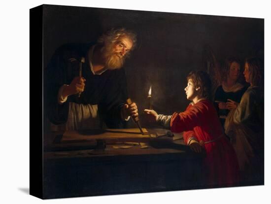 Childhood of Christ, C1620-Gerrit van Honthorst-Premier Image Canvas