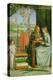 Childhood of the Virgin Mary-Dante Gabriel Rossetti-Stretched Canvas