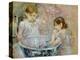 Children at the Basin, 1886-Berthe Morisot-Premier Image Canvas