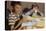 Children Drinking Milk at Dinner Table-William P. Gottlieb-Premier Image Canvas