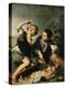 Children Eating a Pie, 1670-75-Bartolome Esteban Murillo-Premier Image Canvas