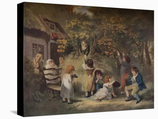 'Children Nutting', c1783-Edward Dayes-Premier Image Canvas