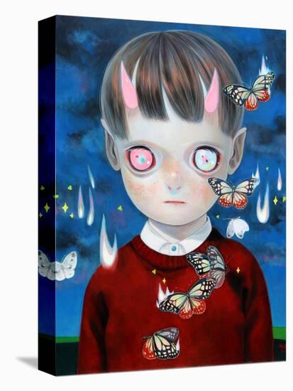 Children of This Planet 16-Hikari Shimoda-Stretched Canvas