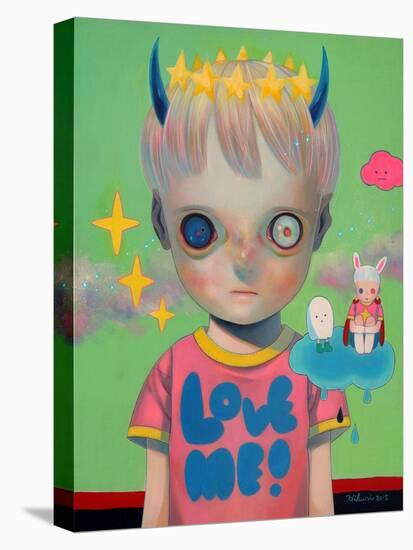 Children of This Planet 32-Hikari Shimoda-Stretched Canvas