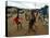 Children Play Soccer in an Impoverished Street in Lagos, Nigeria-null-Premier Image Canvas