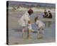 Children Playing at the Seashore-Edward Henry Potthast-Stretched Canvas