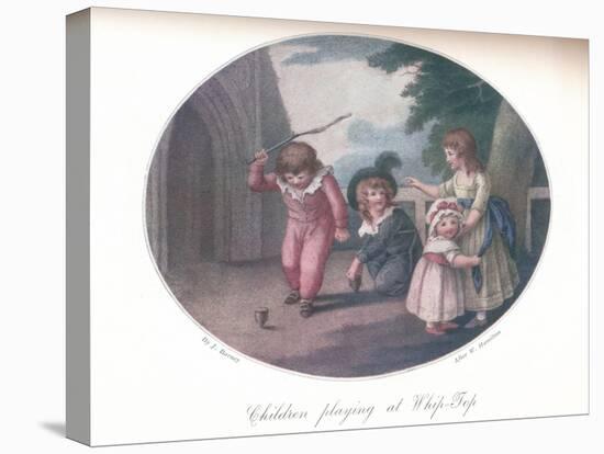 Children Playing at Whip-Top, 1910-William Hamilton-Premier Image Canvas