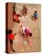 Children Playing Hopscotch-Bill Bachmann-Premier Image Canvas