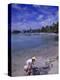 Children Playing in Sand at Grand Bay Beach-Bill Bachmann-Premier Image Canvas