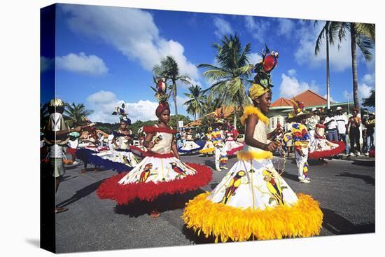 Children's Parade, Mardi Gras, Curacao, Caribbean-null-Premier Image Canvas