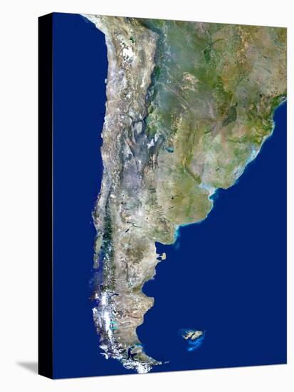 Chile And Argentina, Satellite Image-PLANETOBSERVER-Premier Image Canvas