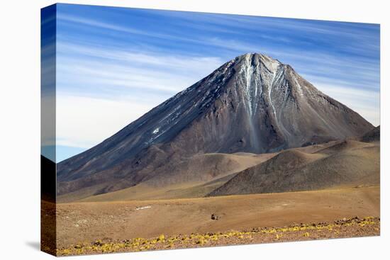 Chile, Atacama Desert, Altiplano, Antofagasta Region, El Loa Province. the Strato-Volcano Licanabur-Nigel Pavitt-Premier Image Canvas