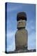 Chile, Easter Island, Hanga Roa. Ahu Tahai, Standing Moai Statue-Cindy Miller Hopkins-Premier Image Canvas