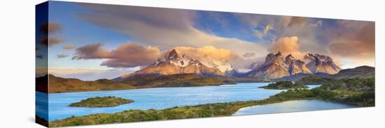 Chile, Patagonia, Torres Del Paine National Park (Unesco Site), Lake Peohe-Michele Falzone-Premier Image Canvas