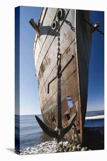 Chile, Punta Arenas, Shipwreck of Lonsdale Port Area-Walter Bibikow-Premier Image Canvas