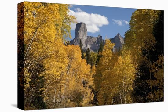 Chimney Peak and Courthouse Mountains in the Uncompahgre National Forest, Colorado-Joseph Sohm-Premier Image Canvas