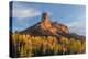 Chimney Rock and Courthouse Mountain , the Uncompahgre National Forest, Colorado-Chuck Haney-Premier Image Canvas