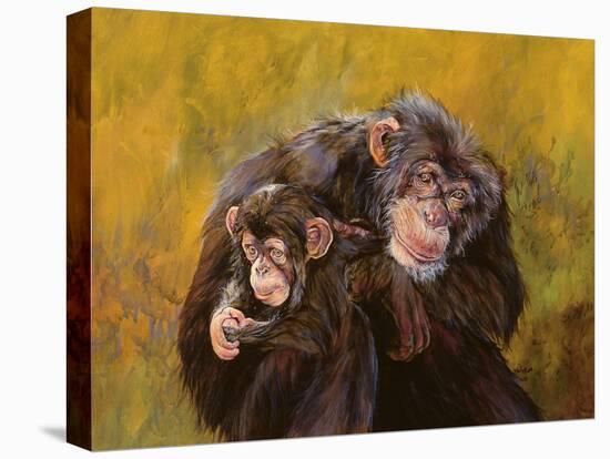 Chimpanzees-Odile Kidd-Premier Image Canvas