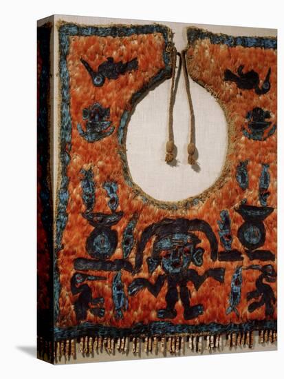 Chimu ceremonial poncho made of featherwork, Chancay, Peru, 1200-1476-Werner Forman-Premier Image Canvas