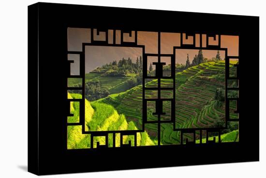 China 10MKm2 Collection - Asian Window - Rice Terraces - Longsheng Ping'an - Guangxi-Philippe Hugonnard-Premier Image Canvas