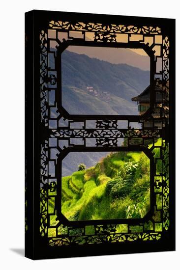 China 10MKm2 Collection - Asian Window - Rice Terraces - Longsheng Ping'an - Guangxi-Philippe Hugonnard-Premier Image Canvas