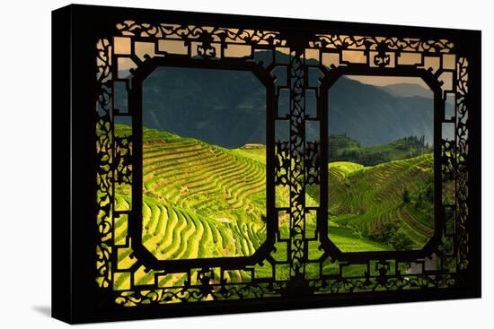 China 10MKm2 Collection - Asian Window - Rice Terraces - Longsheng Ping'an - Guangxi-Philippe Hugonnard-Premier Image Canvas