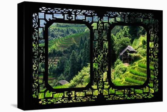 China 10MKm2 Collection - Asian Window - Rice Terraces - Longsheng Ping'an - Guangxi-Philippe Hugonnard-Premier Image Canvas