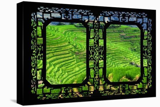 China 10MKm2 Collection - Asian Window - Rice Terraces - Longsheng Ping'an - Guangxi-Philippe Hugonnard-Premier Image Canvas