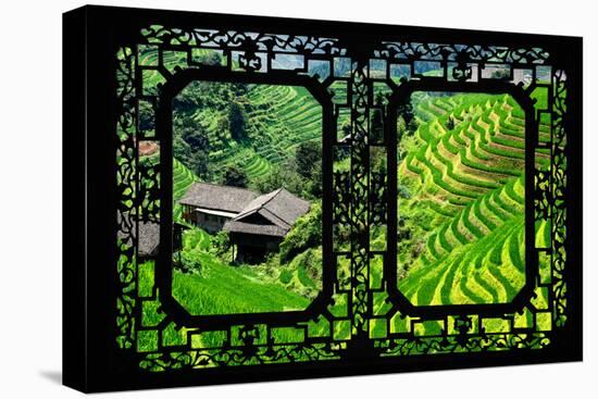 China 10MKm2 Collection - Asian Window - Rice Terraces - Longsheng Ping'an - Guangxi-Philippe Hugonnard-Premier Image Canvas