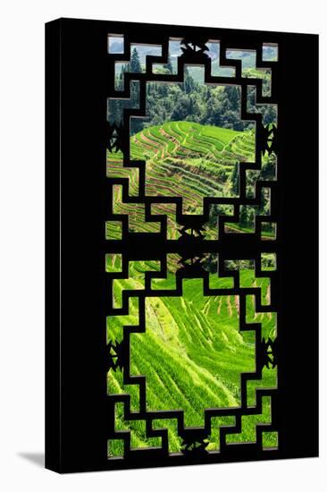 China 10MKm2 Collection - Asian Window - Rice Terraces - Longsheng Ping'an - Guangxi-Philippe Hugonnard-Premier Image Canvas