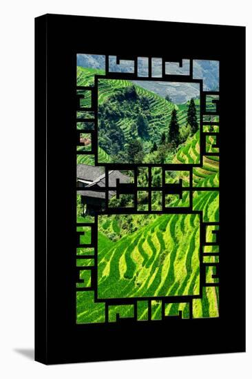 China 10MKm2 Collection - Asian Window - Rice Terraces - Longsheng Ping'an - Guangxi-Philippe Hugonnard-Premier Image Canvas