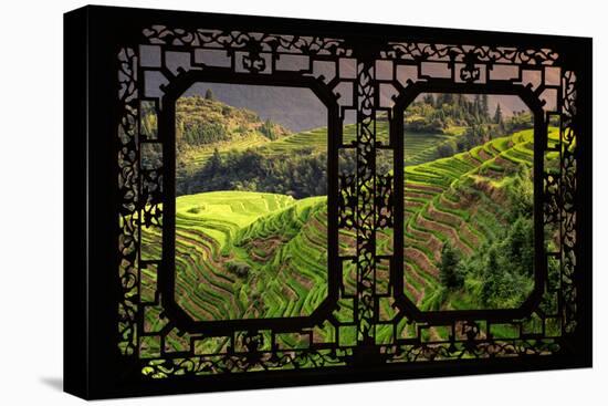 China 10MKm2 Collection - Asian Window - Rice Terraces - Longsheng Ping'an - Guangxi-Philippe Hugonnard-Premier Image Canvas