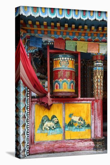 China 10MKm2 Collection - Buddhist Prayer Wheel-Philippe Hugonnard-Premier Image Canvas