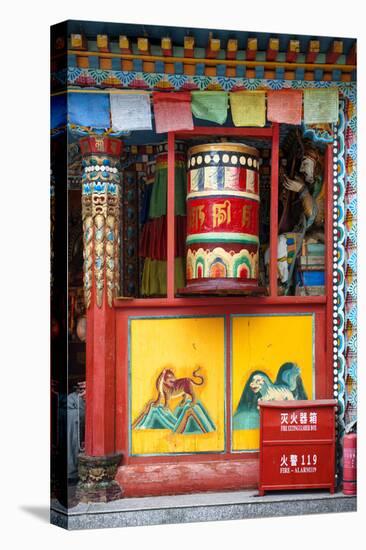 China 10MKm2 Collection - Buddhist Prayer Wheel-Philippe Hugonnard-Premier Image Canvas