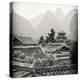 China 10MKm2 Collection - Chinese Buddhist Temple with Karst Mountains-Philippe Hugonnard-Premier Image Canvas